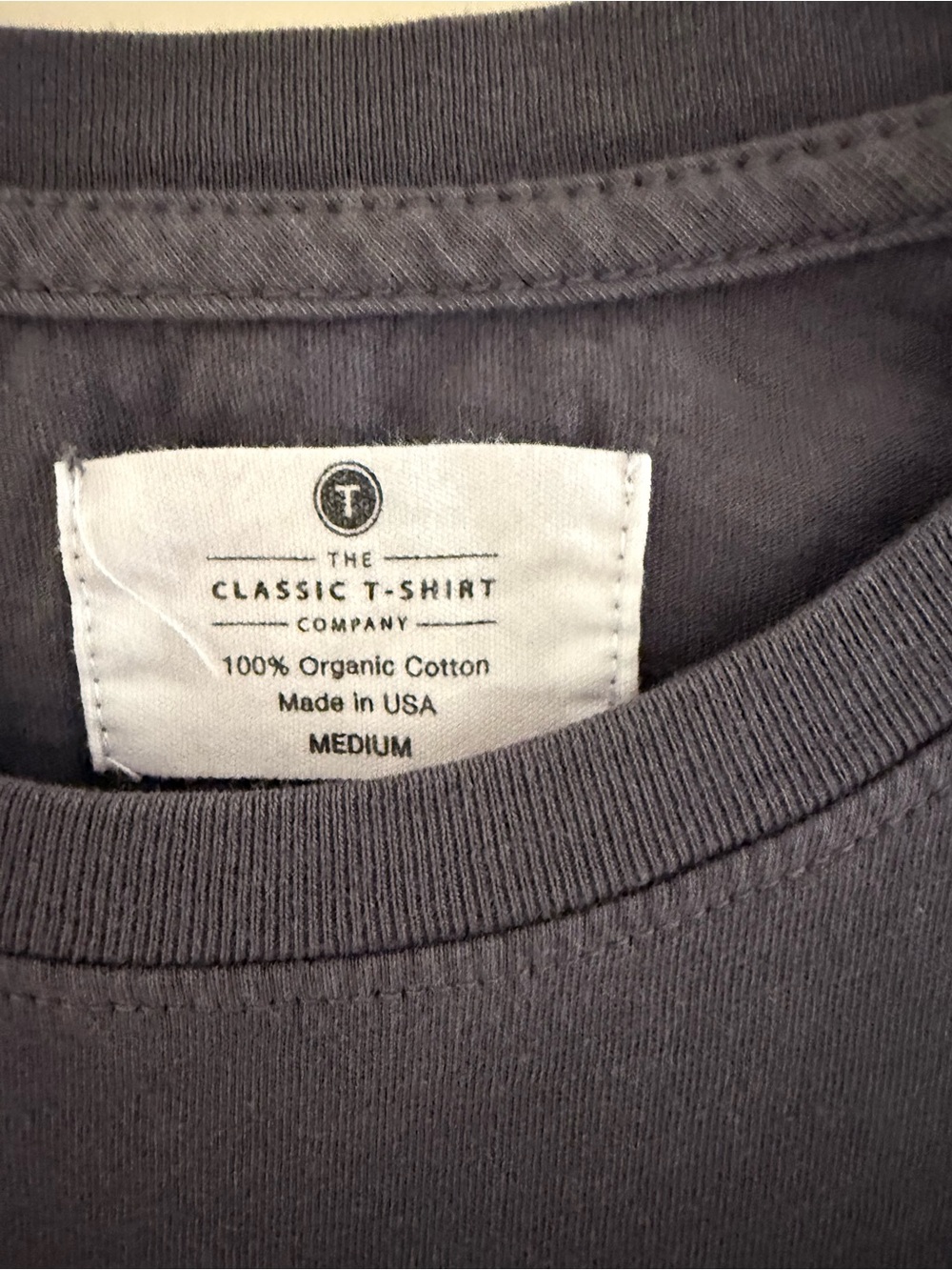 The Classic T-shirt Company grey - Picture 2 of 4